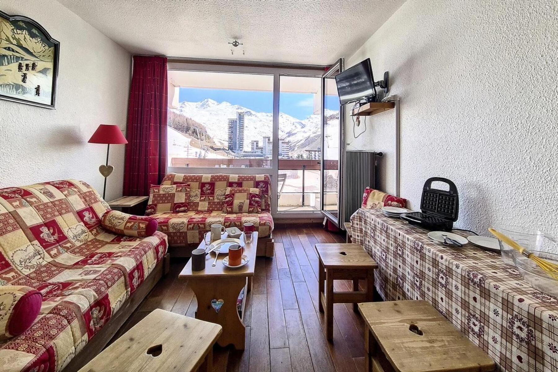 Residence Chaviere - Studio Lumineux - Ski Aux Pieds - Balcon Sud Mae-1544 サン・マルタン・ド・ベルヴィル エクステリア 写真